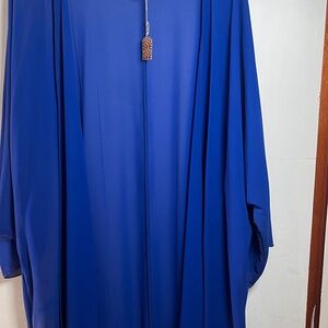 Royal Blue Women's kimono
